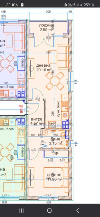 Дава се под наем Двустаен апартамент в Варна, м-т Пчелина - 60 кв.м за 75000 € - Снимка #3