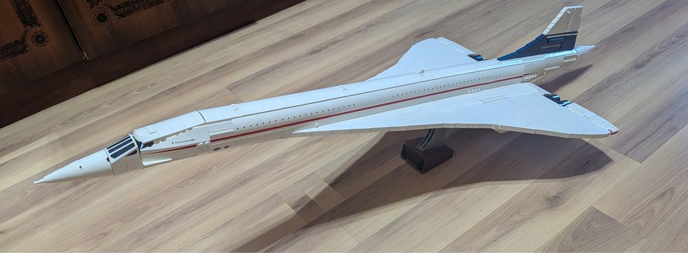 Лего самолет Concorde