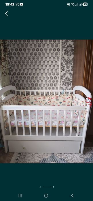 Продам детский манеж-кровать