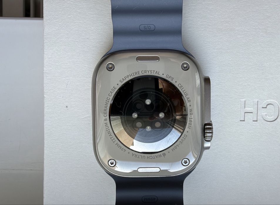 Ceas Apple Watch Ultra 3 49mm Natural Titanium (GPS+ Cellular) (Nou, Sigilat)