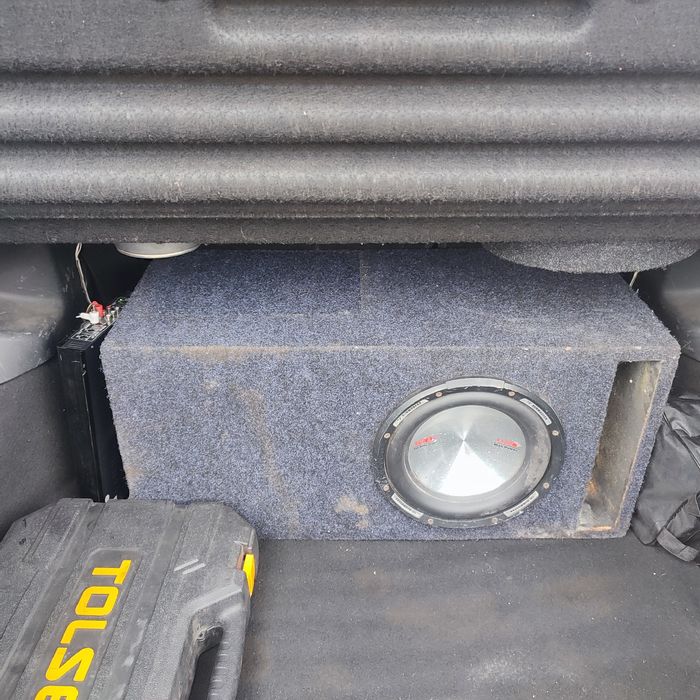 Саббуфер с усилителем 4 канальный