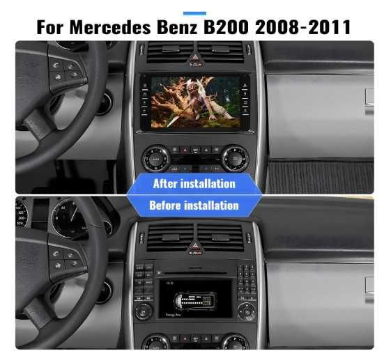 CAMECHO автомобилна мултимедия за Mercedes Benz, 2Din