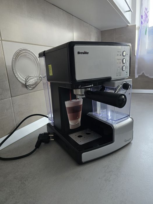 Espressor semi-automat Prima Latte Argintiu Breville