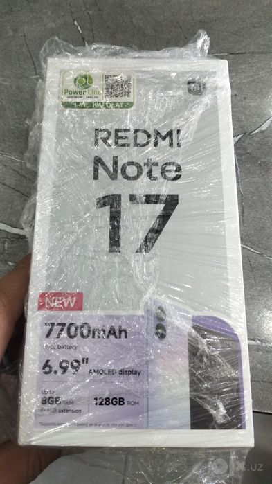 Redmi note 17 yangi tel