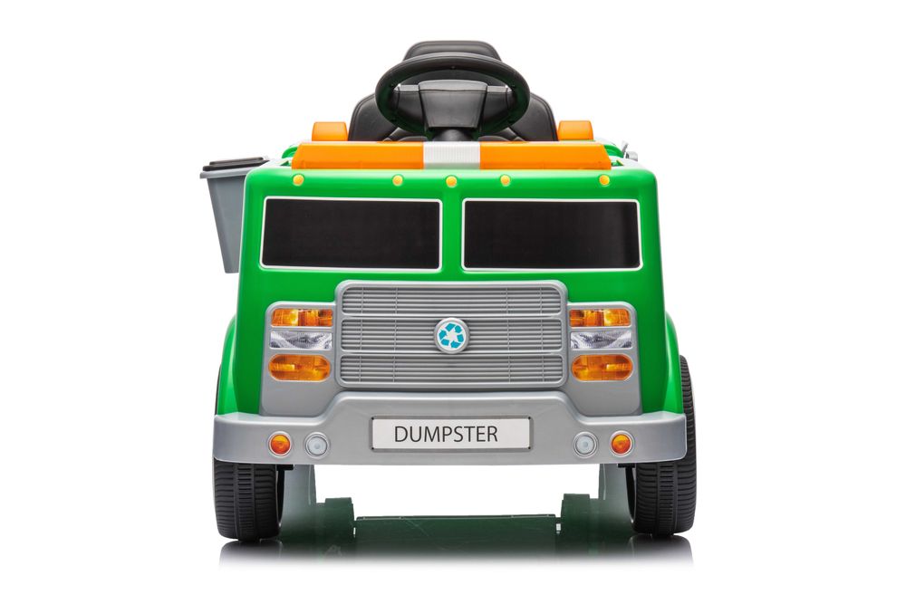 Masinuta electrica pt.copii Kinderauto Dumpster, 2x35W 12V Green