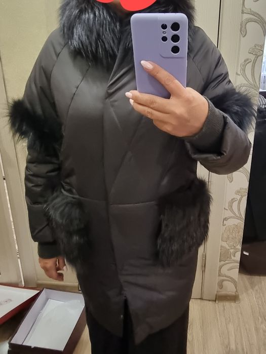 Куртка осень-зима на верблюжьей шерсти