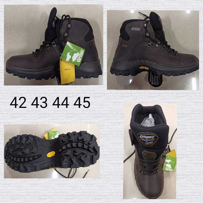 Мъжки обувки за преход Gri Sport gore tex истинска кожа VIbram