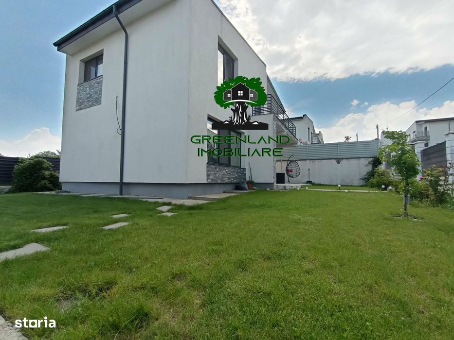 Vila 4 camere, 2 bai,154 mp, Semi Mobilata, canalizare, asfalt, Rediu