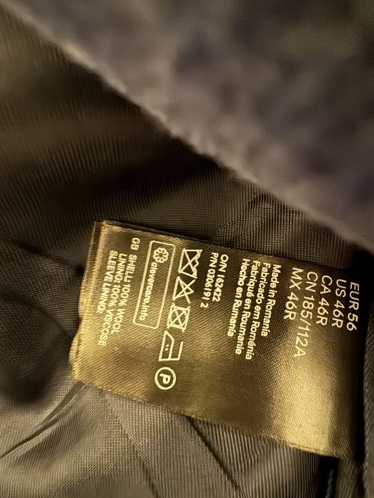 Sacou Lana merino HM Premium