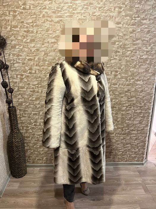 Шуба из меха бобра