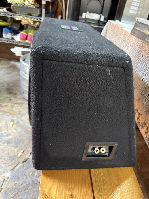 Subwoofer auto plus amplificator