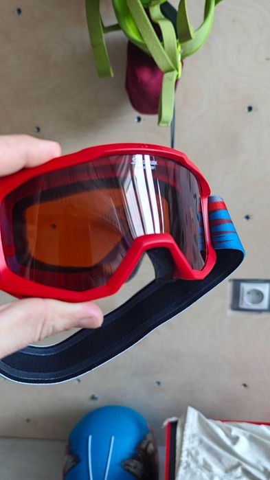 Детска каска с маска Alpina