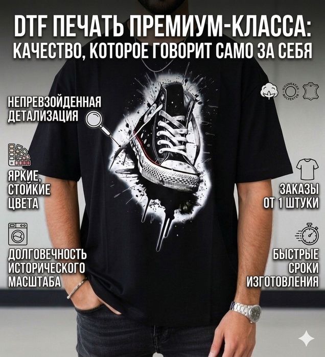 СУПЕР АКЦИЯ!  DTF pechat  ДТФ печать на футболках