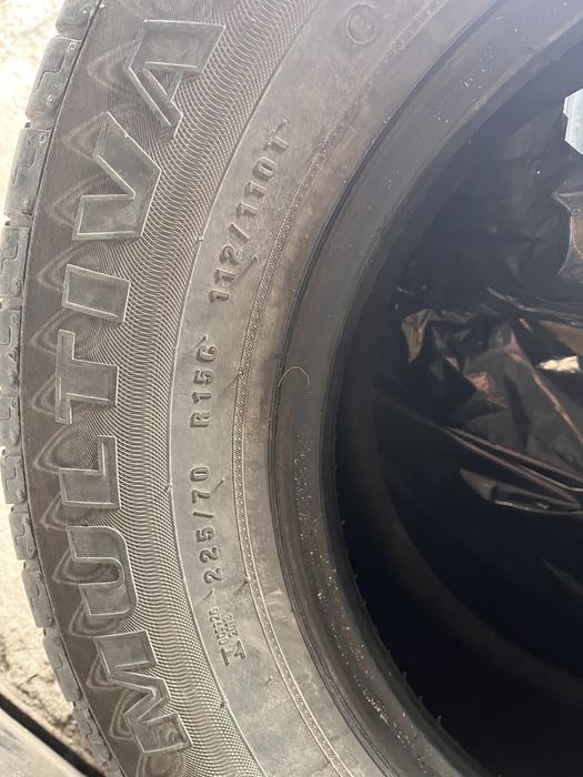 Шины ахилес мультиван на R15 225/70