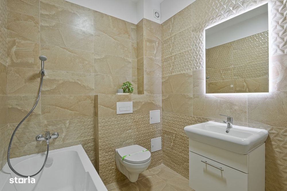 Prima utilizare ! Apartament 2 camere in bloc nou, 64 mp | Mobilat
