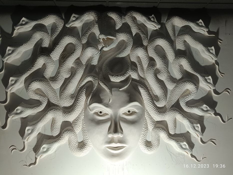 3д.Барельеф, скульптура, роспись!