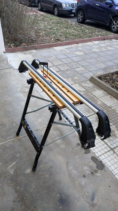 Toyota Hilux 2008-2015 Нов Багажник за покрив (греди, релси, рейлинг)