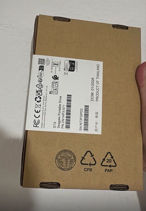 Hdd extern portabil  seagate 4tb nou sigilat portable drive