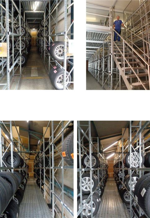 Стелаж /рафт за гуми