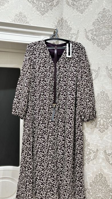 Платье шифон,очень удобное,приятно ощущается на теле,с ремнём,