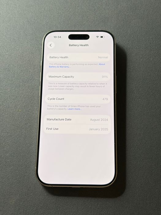 iPhone 16 Pro 512GB (Desert Titanium) — eSIM Only