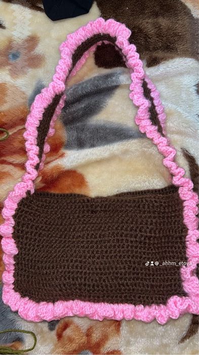 Вязанная суммка