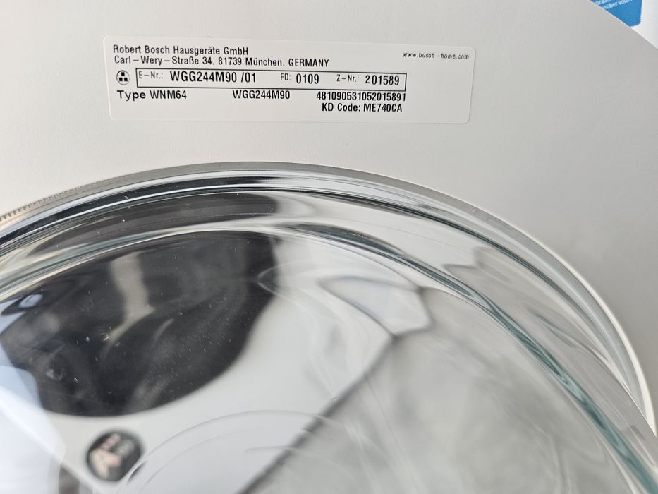 Пералня Bosch Serie 6 9кг. А+++