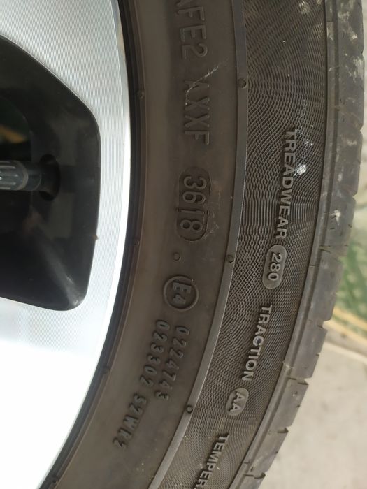 Алуминиеви джанти с гуми 18"