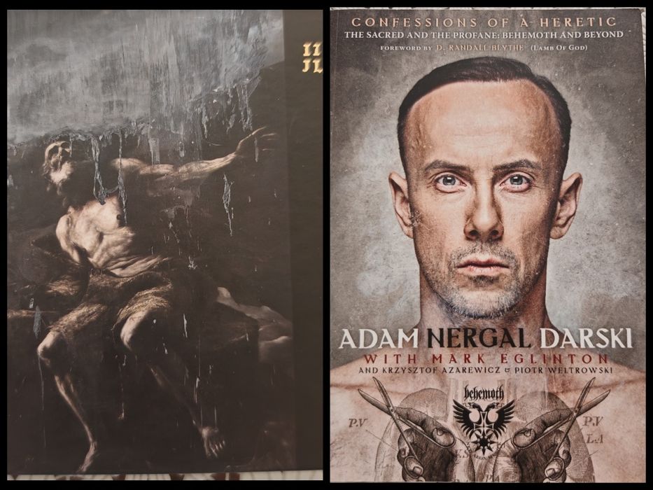 Behemoth - албум I Loved You At Your Darkest & книгата на Adam Darski -  Confessions of a heretic
