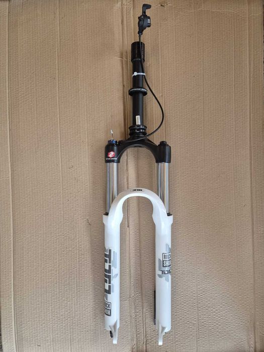 Furca Rockshox Tora, 26inch, aer, cursa 130mm, poplock, conditie noua
