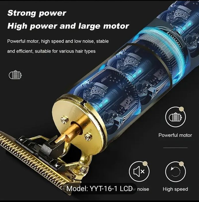 Mașina de Tuns Par și Barba cu LED