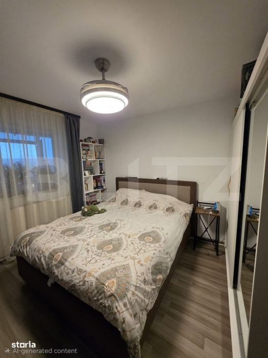 Apartament 3 camere, 66 mp, etaj intermediar, mobilat si utilat, Valea