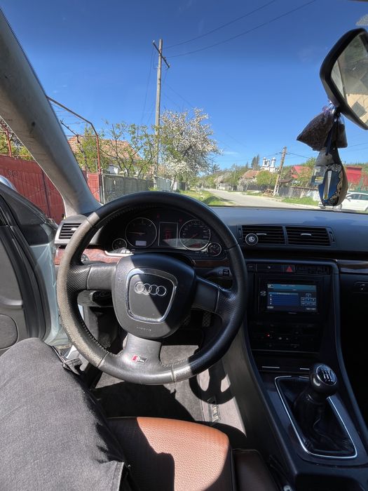 Audi A4 B6 S-line | Interior piele maro | Cutie 5 trepte | Stare bună