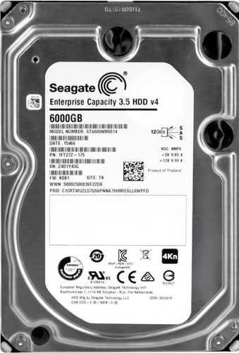 Жесткий диск серверный Seagate ST6000NM0014 6TB 7200 RPM SAS 12Gb/s