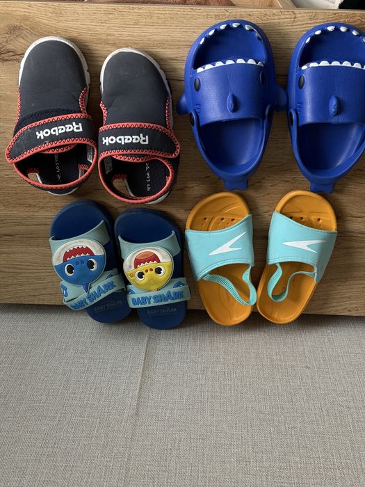 Лот детски сандали/джапанки speedo reebok