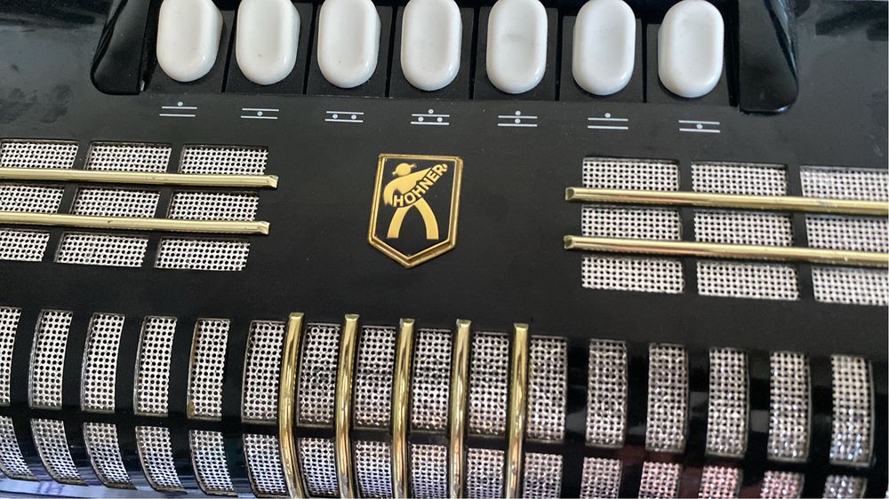 Vand acordeon verde ||