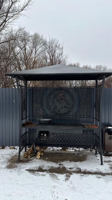 Продам мангал с крышей