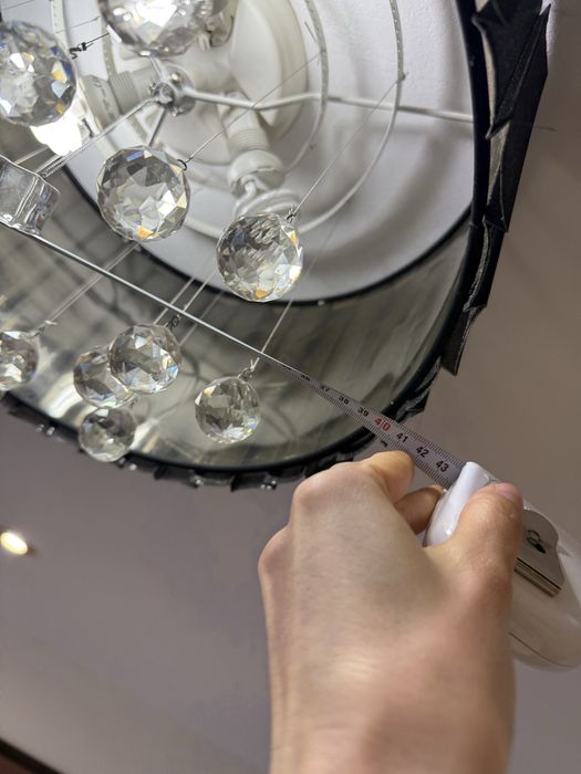 Lampa plafoniera cristale
