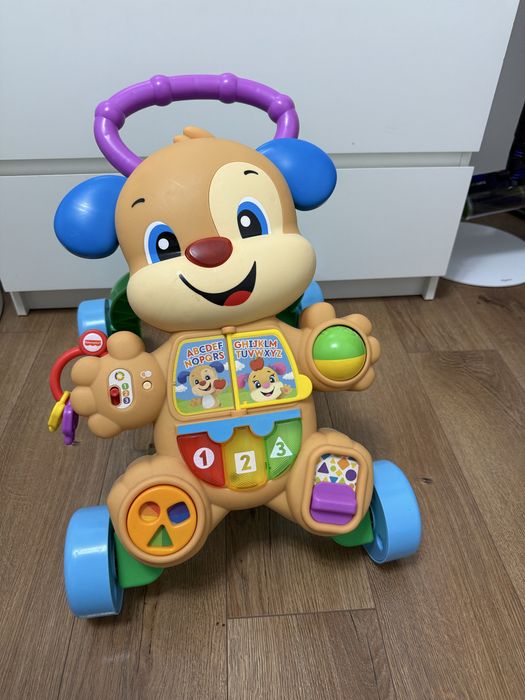 Fisher Price LAUGH & LEARN Проходилка кученце на български език