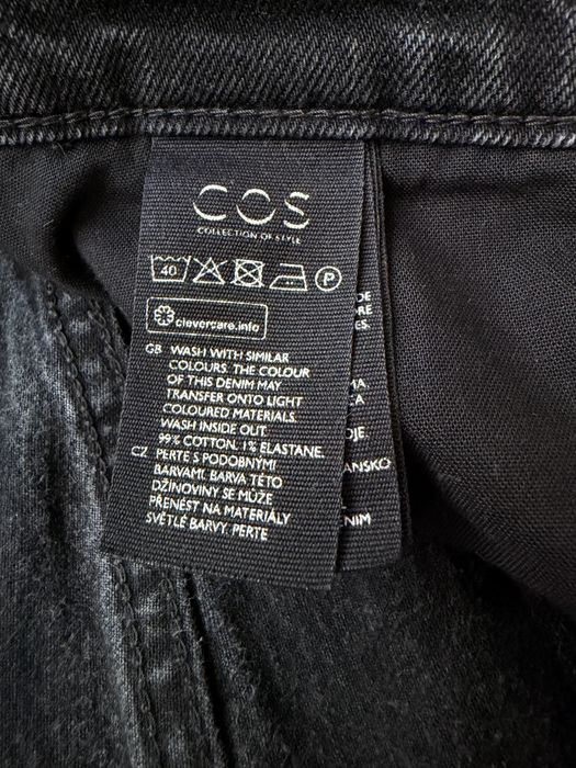 COS jeans Slim black 34W 34L