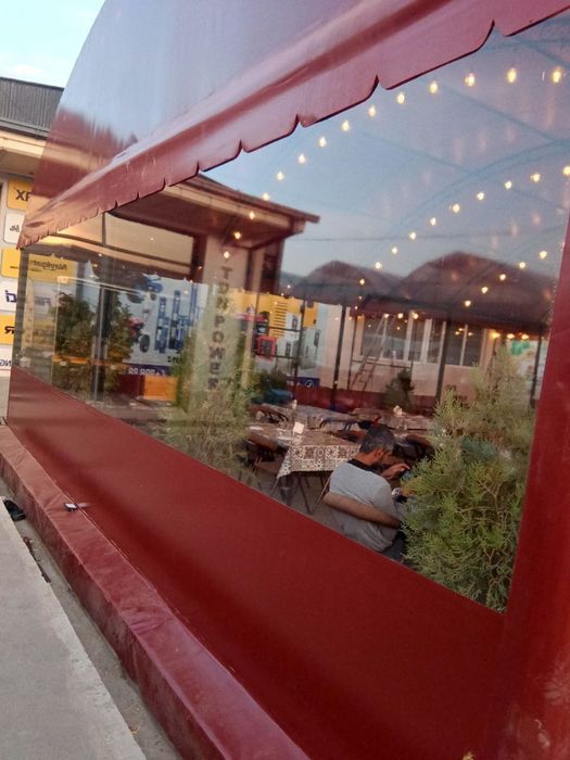 Baner. Tent. prajrachni salafan. Soya setka. Ustanofka xizmati.