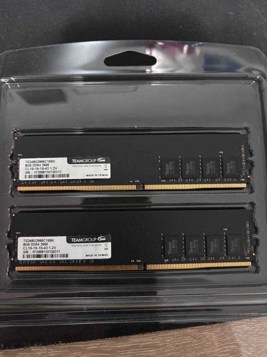 Рам памет DDR4 TeamGroup 16GB (2x8GB) 2666MHz