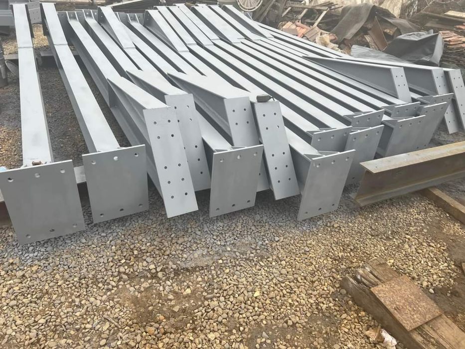 Vand hala metalice din stalpii hea si IPE300 270 la cheie cu panouri