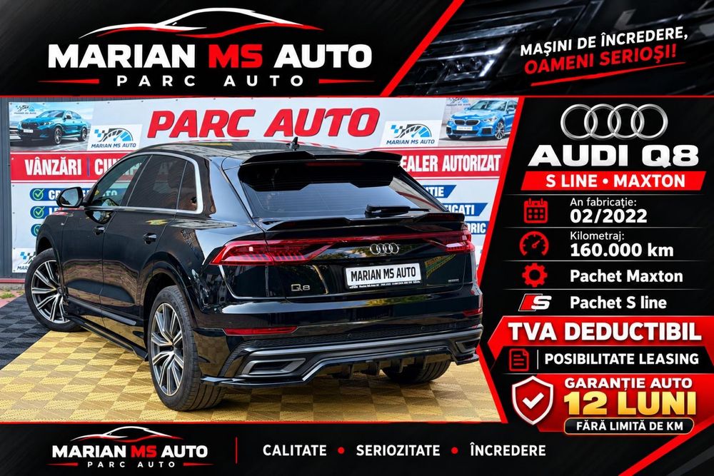 Audi q8 S-line int ext