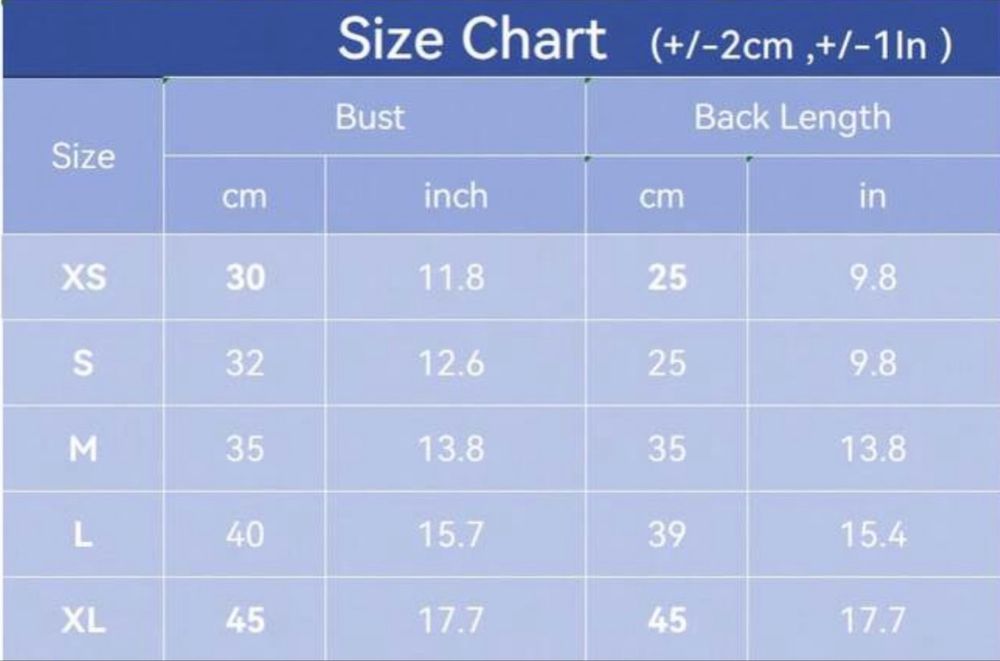 Чисто нова кучешка дреха