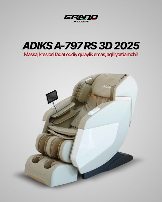 Birinchi qo’l massajni kreslo