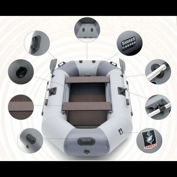 НАДУВНОЙ ЛОДКА Sharks 240х130