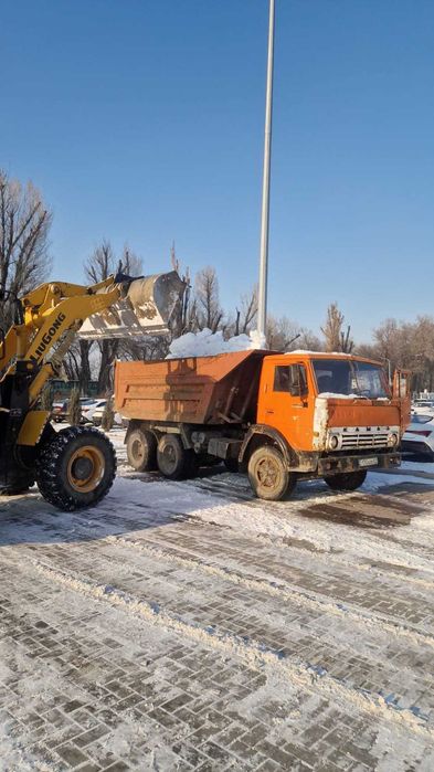 Вывоз снега, строймусора в Алматы.