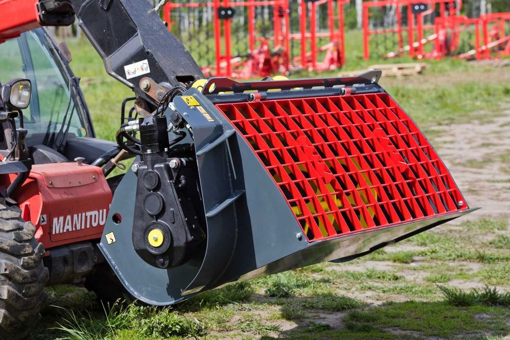 Cupa malaxor buldo, malaxor beton, mixer beton buldo, incarc. frontal