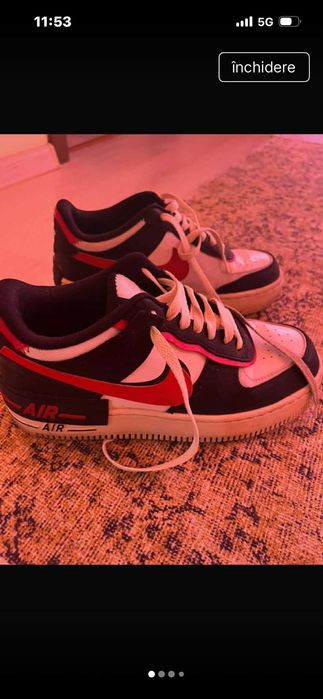 pupuci nike air force 1